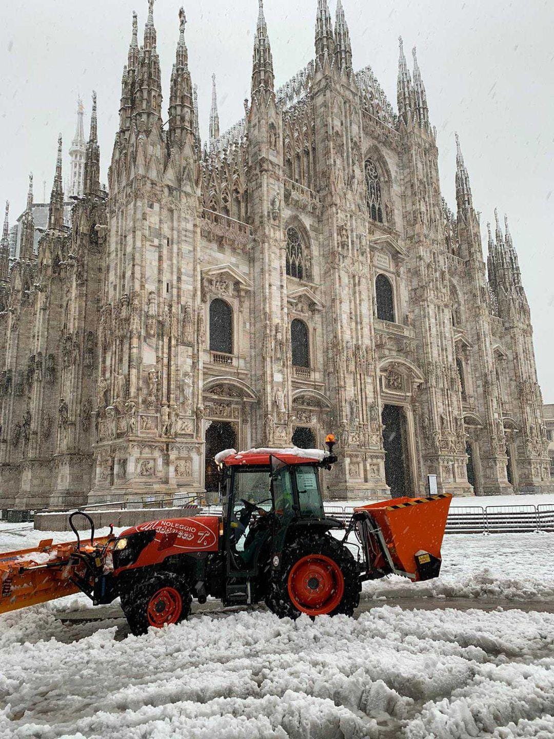 Neve a Milano