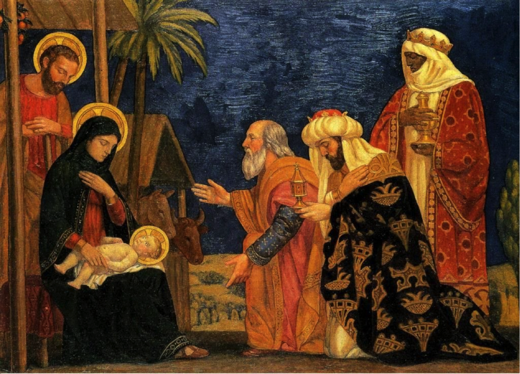 Re Magi affresco